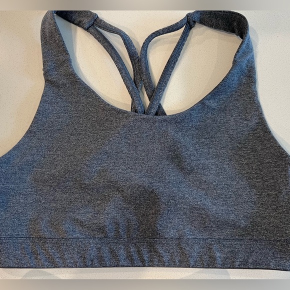 ON Sports Bra - Grey Large - Picture 2 of 3